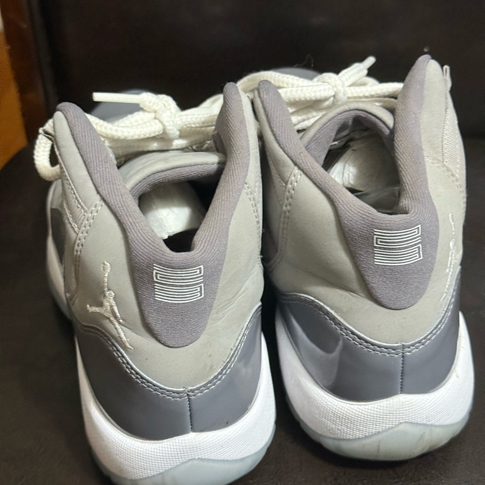 Kids Gray and White Sneakers